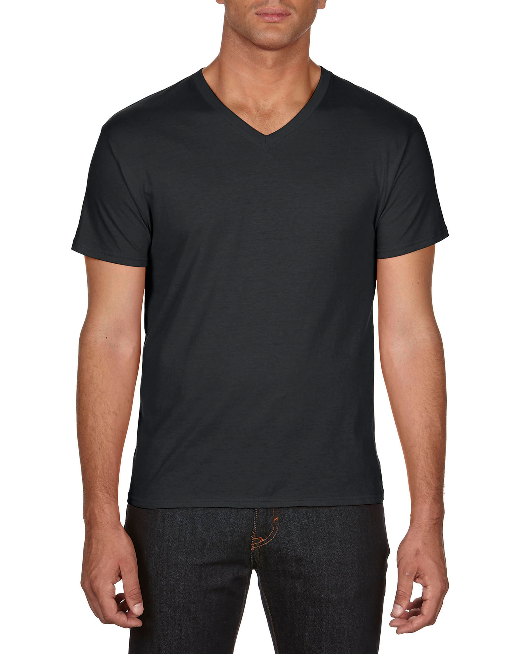 Anvil T-shirt Featherweight V-neck SS for him