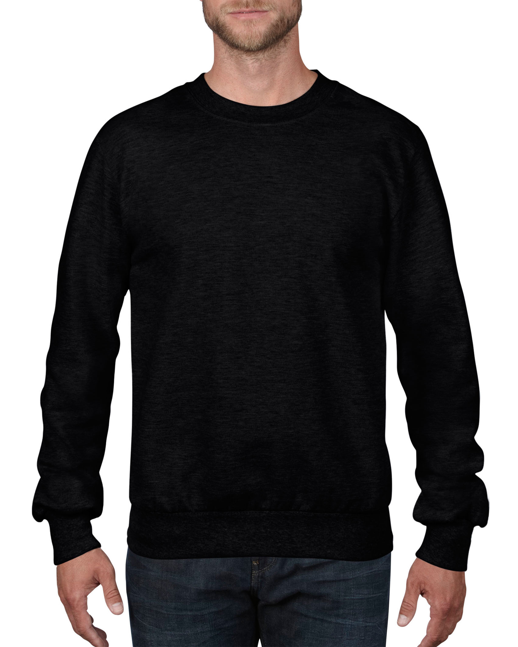 Anvil Sweater Crewneck French Terry for him